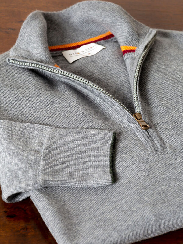 Pull Vizzavona Gris moyen