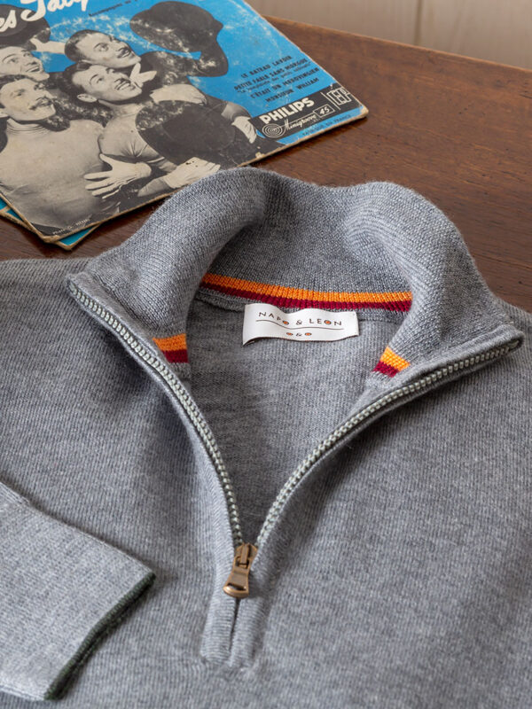 Pull Vizzavona Gris moyen