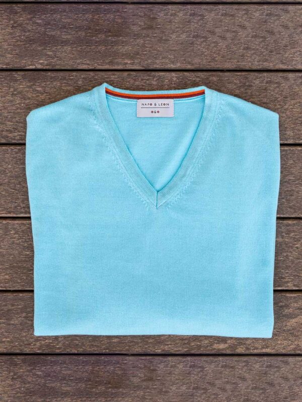 Pull Propriano Turquoise Plaine